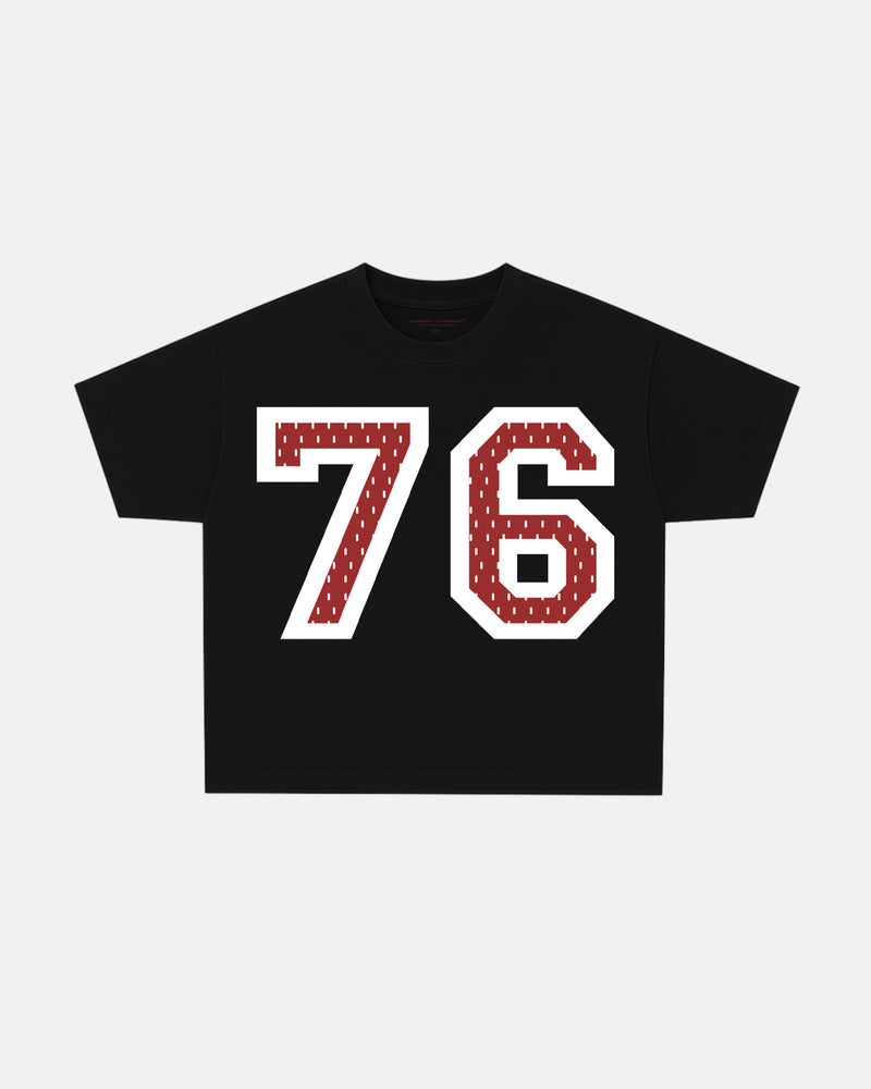 Sixers Tee Black