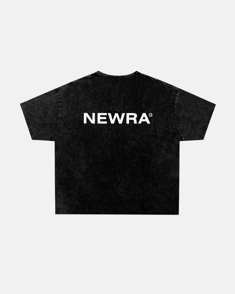 Basic Washed Tee Black