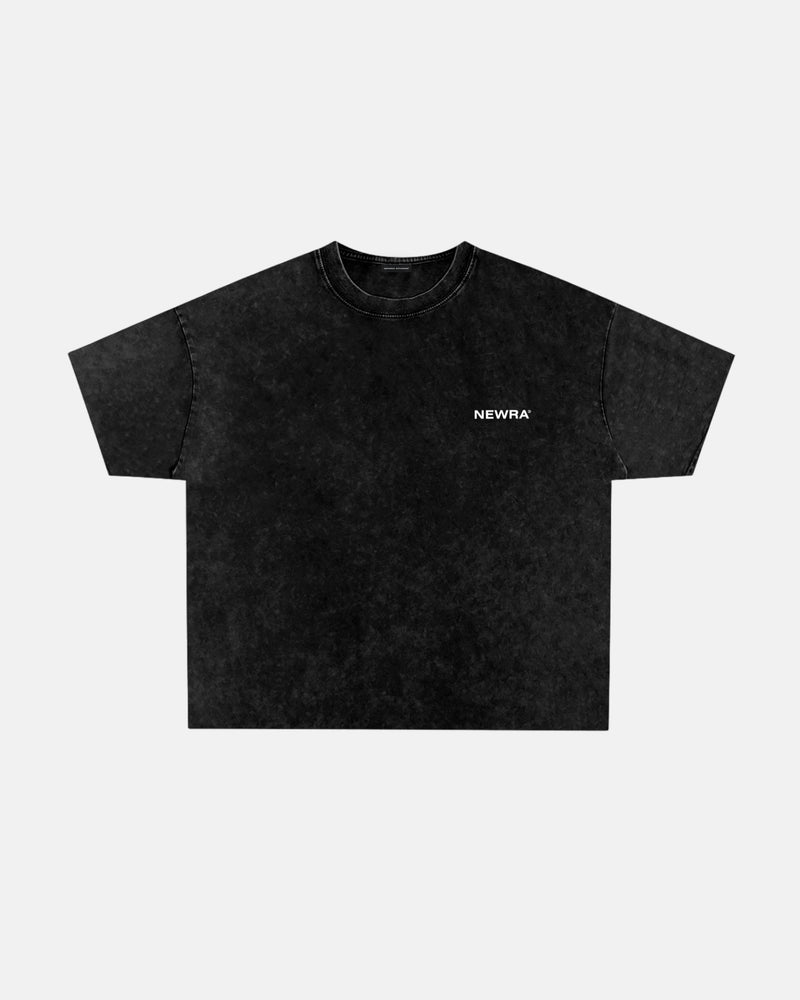 Basic Washed Tee Black