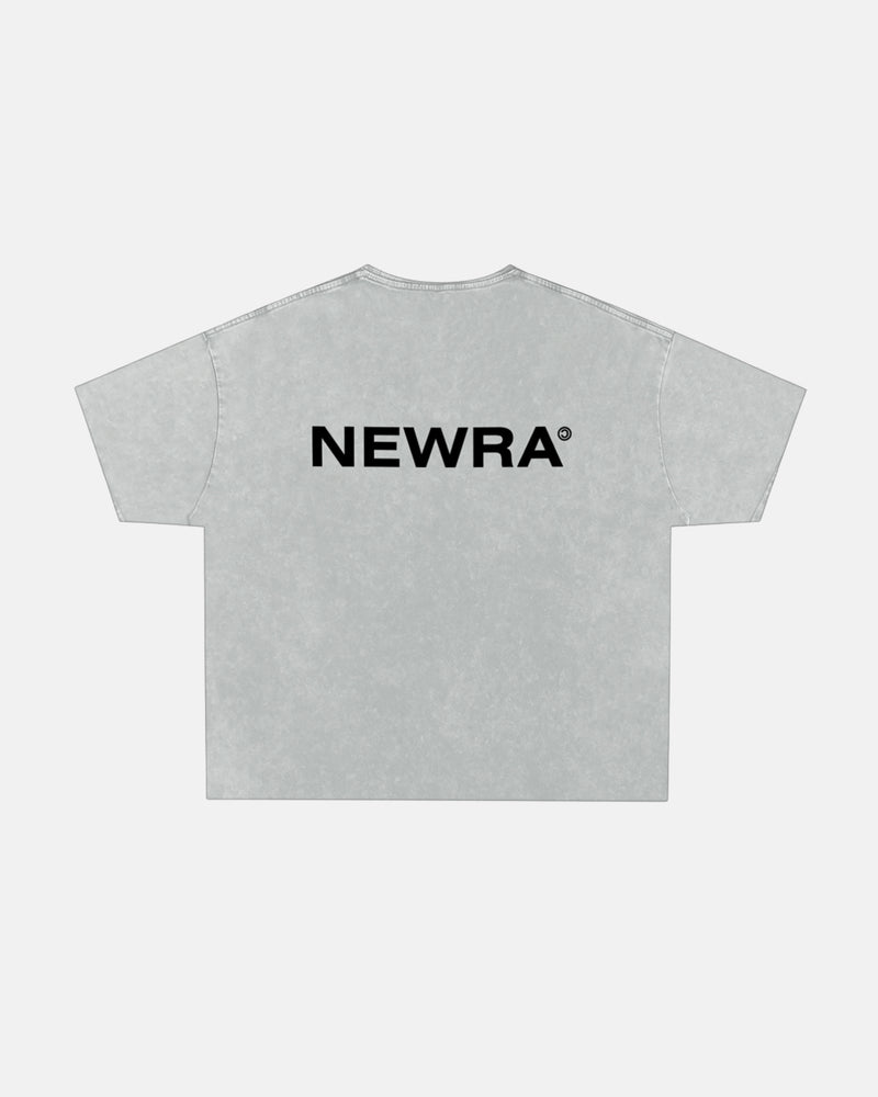 Basic Washed Tee Grey