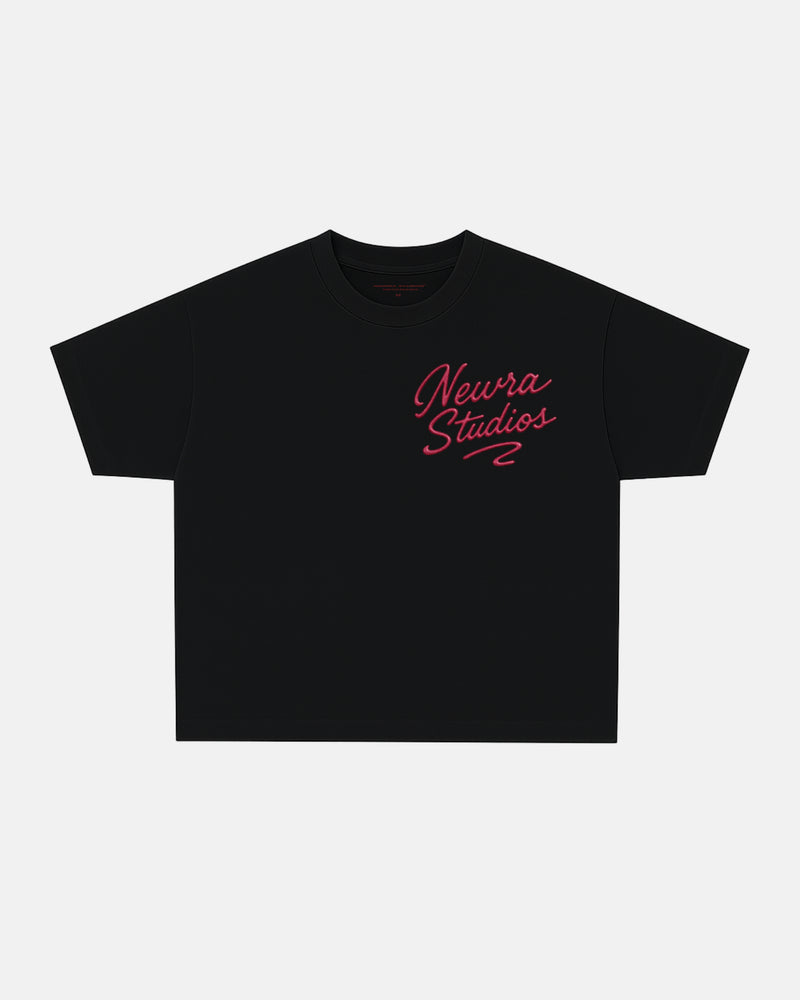 Wax Tee Black